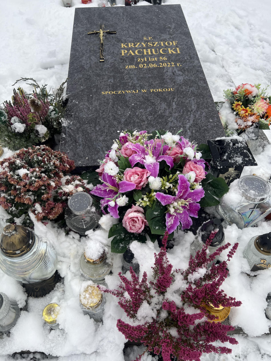 Tak wygląda grób Krzysztofa z "Rolnik szuka żony"