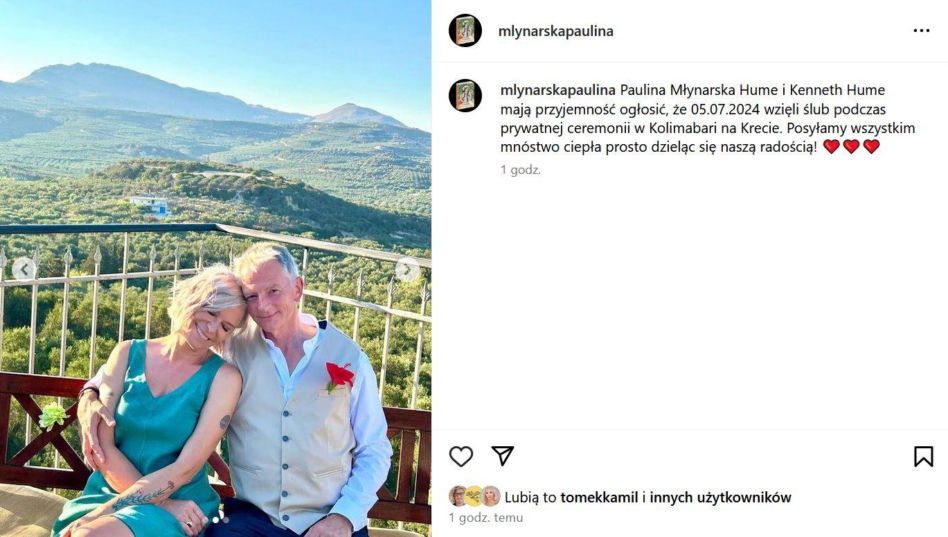 Paulina Młynarska wzięła ślub