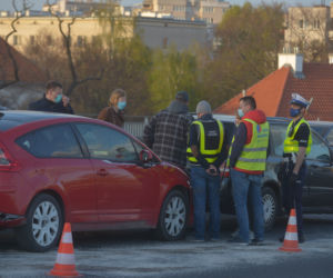 Karambol na Trasie Łazienkowskiej. Ogromny korek