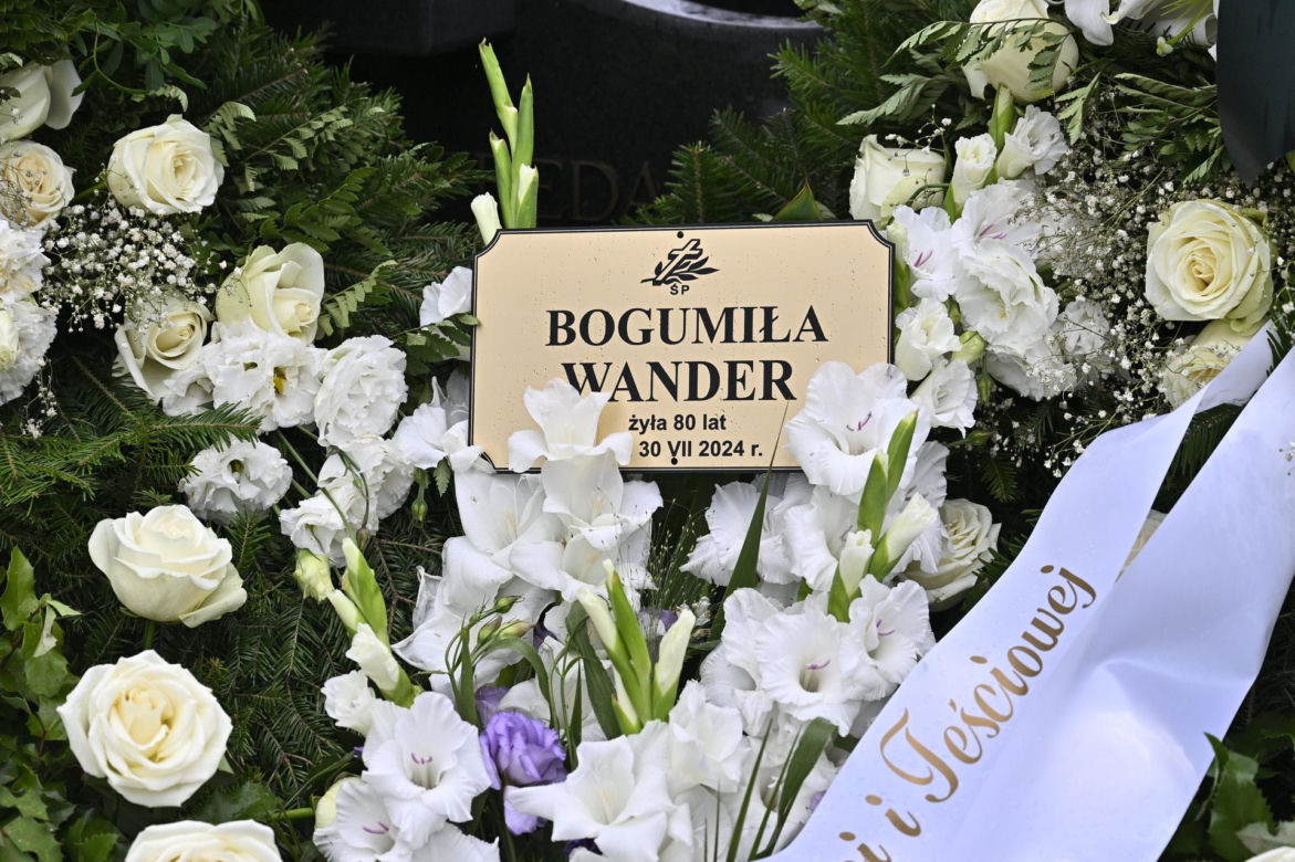 Bogumiła Wander grób