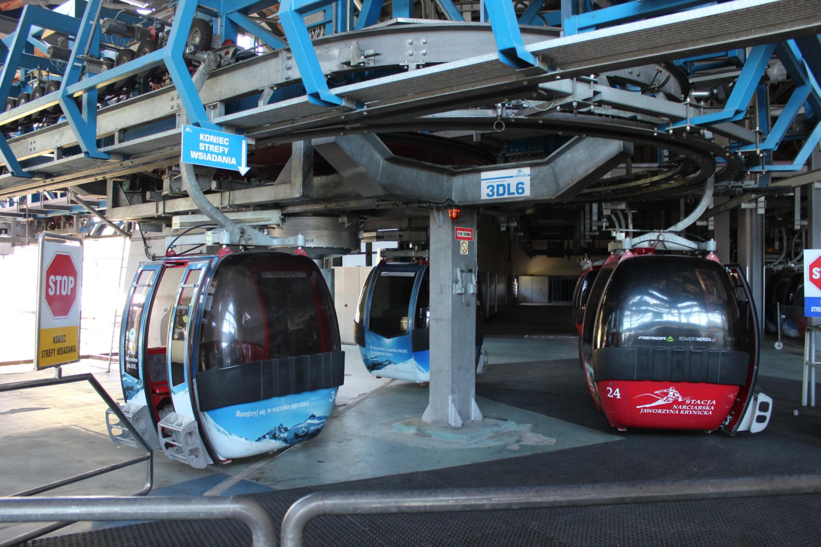 Kolej gondolowa na szczyt Jaworzyny Krynickiej