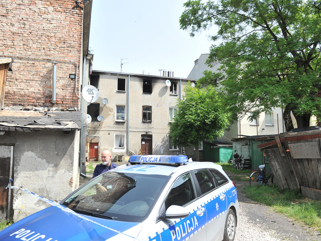 Pożar w Pruszkowie