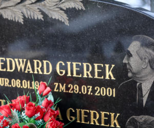 Grób Gierka a 113. rocznicę jego urodzin