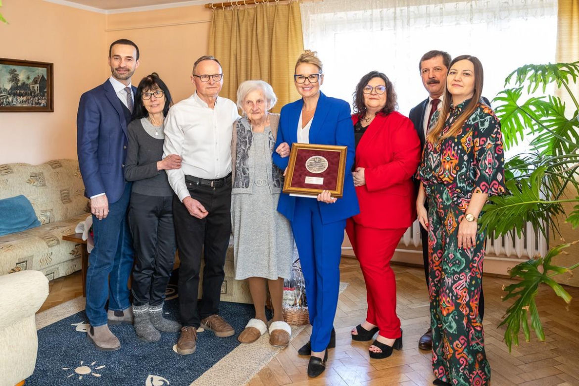 Setne urodziny pani Radosławy z Rypina! Seniorka zdradza swój sekre długowieczności