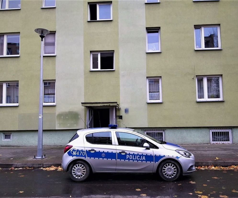 Pożar mieszkania w Tczewie: Nie żyje jedna osoba 