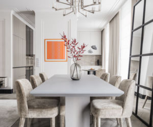 Modernizm w wersji de luxe, czyli elegancki apartament na warszawskim Mokotowie