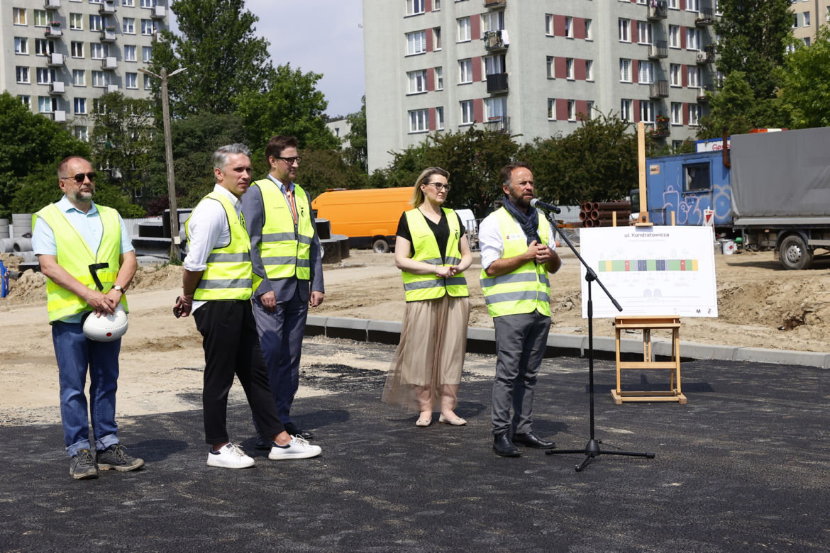  Kondratowicza zazieleni się przez metro. Mieszkańcy dostaną nową stację i tysiąc drzew