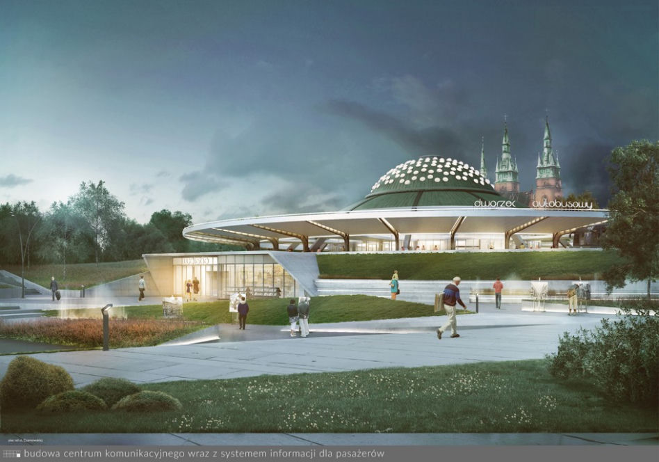 Wyniki konkursu na modernizację i rozbudowę dworca autobusowego w Kielcach