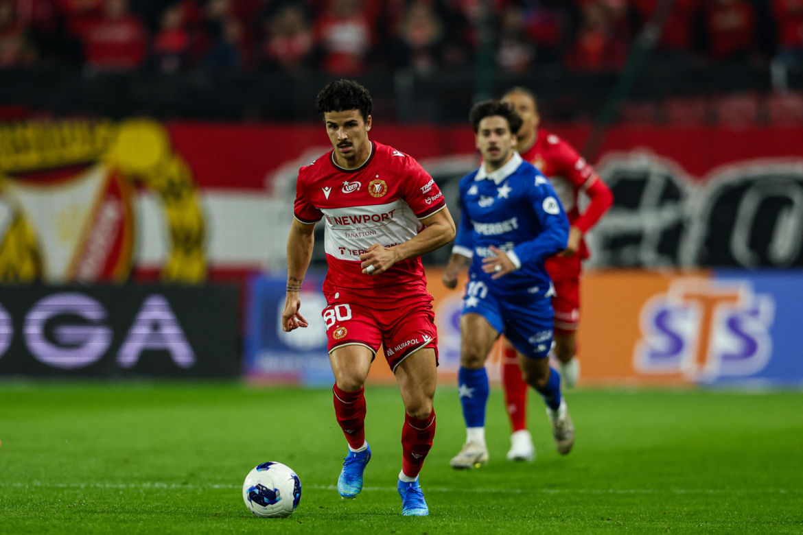 Widzew Łódź - Wisła Kraków; Zdjęcia kibiców i zawodników z meczu 11. kolejki PKO BP Ekstraklasy 2026/27