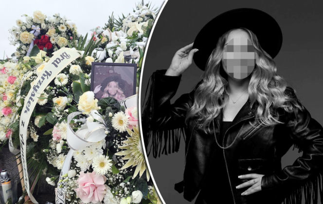 Justyna B. zginęła pod kołami pociągu. Jej grób przykryły białe kwiaty