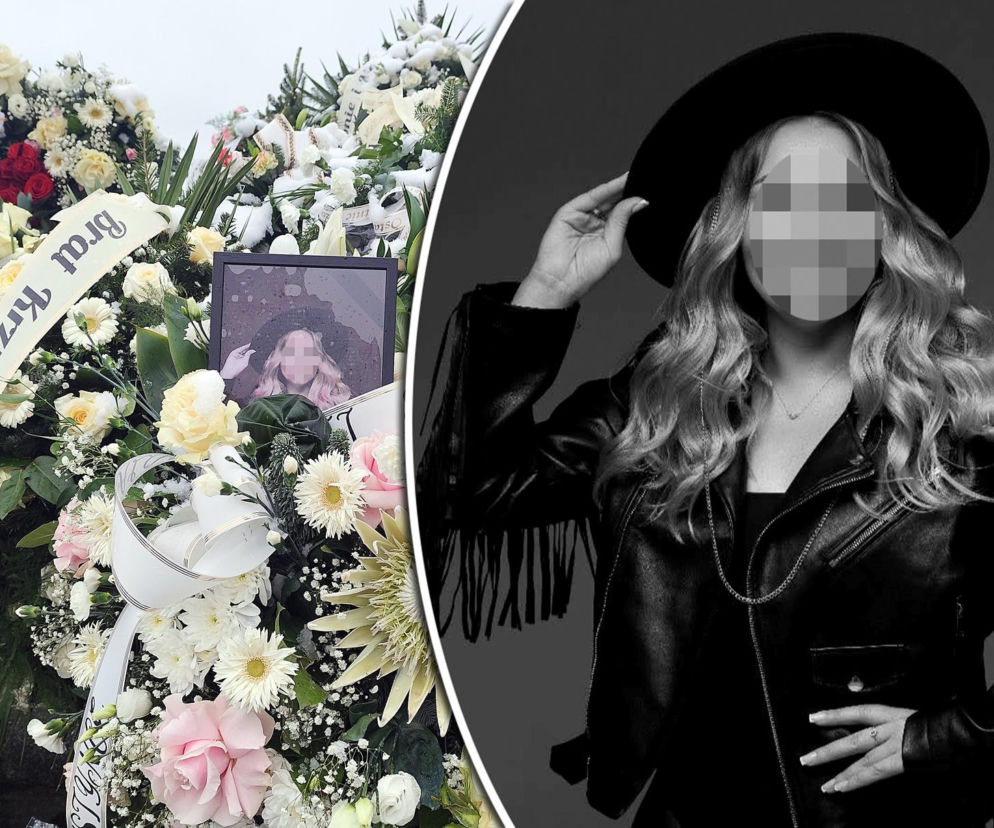 Justyna B. zginęła pod kołami pociągu. Jej grób przykryły białe kwiaty