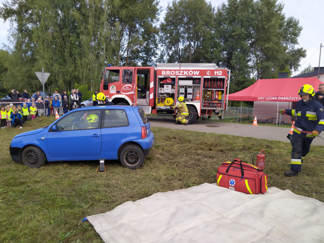 ZOBACZ ZDJĘCIA z akcji "Bezpieczny przejazd" w Koszewnicy, w gminie Kotuń - 15.09.2022