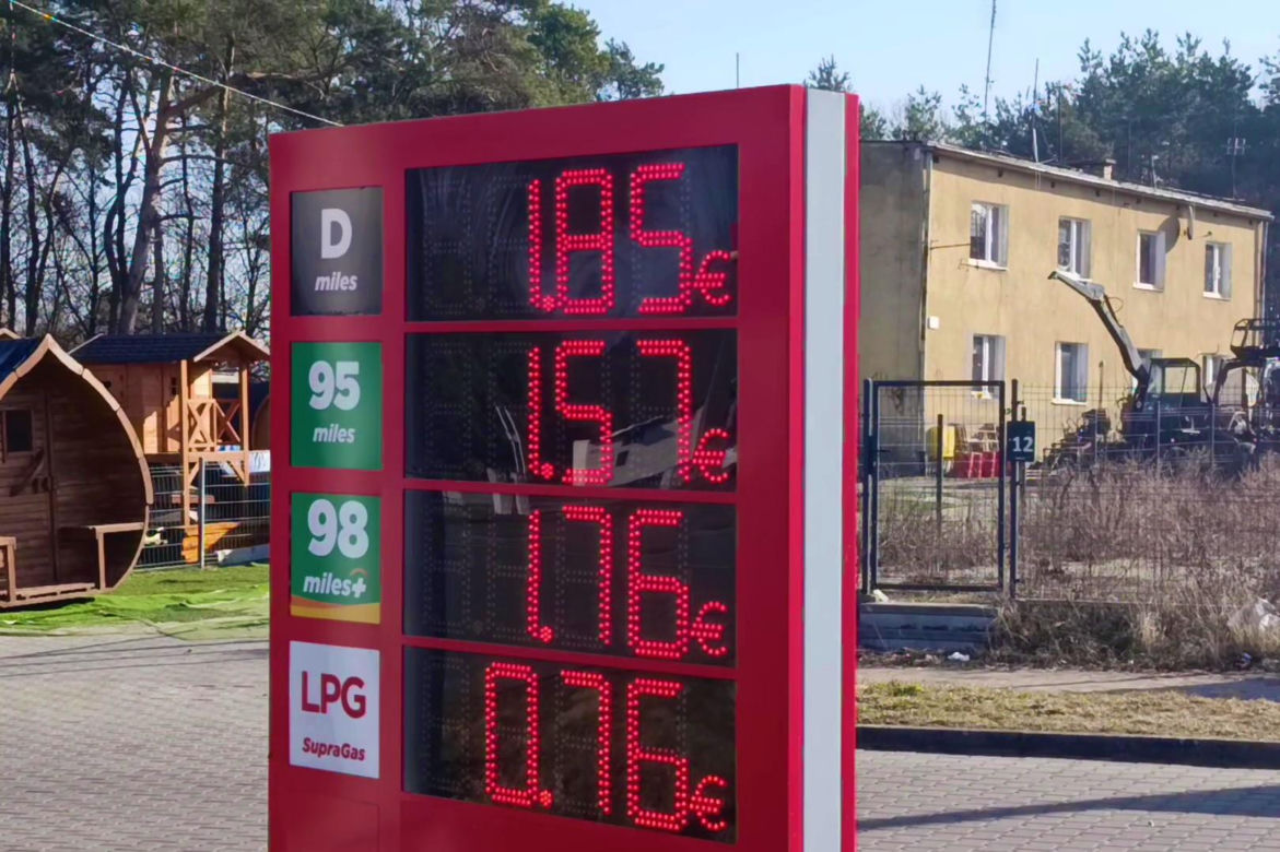 Ceny paliw w Lubieszynie idą w górę