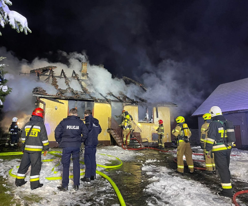 Tragedia pod Krakowem! W pogorzelisku znaleźli zwłoki 80-letniej kobiety