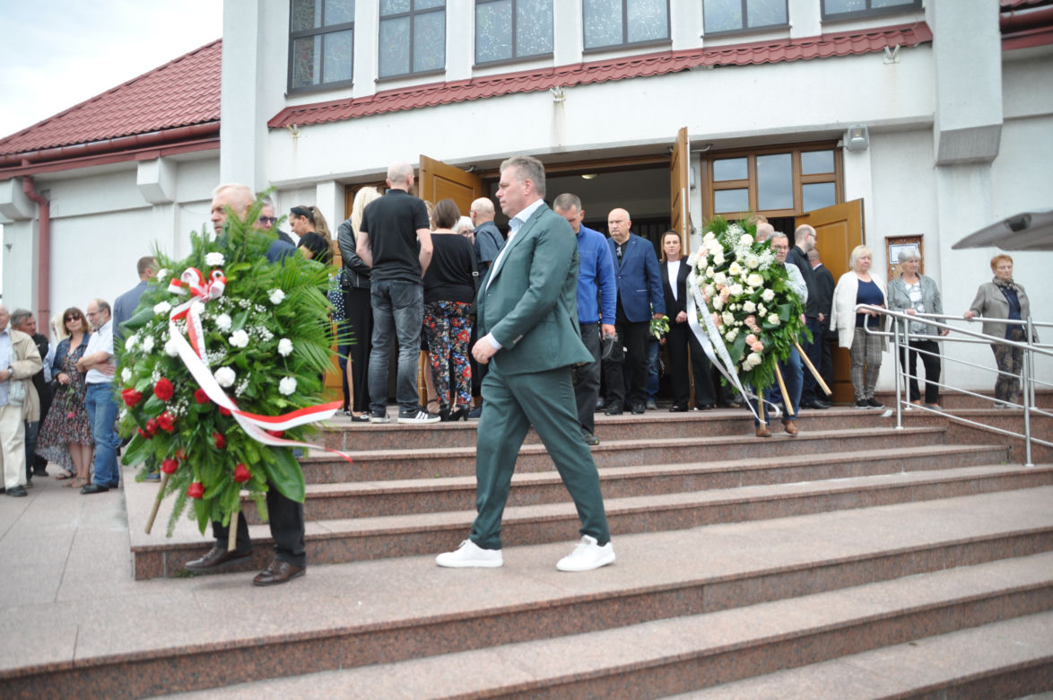 Pogrzeb Pawła Kotwicy, dziennikarza z Kielc