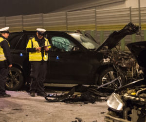 Antoni Macierewicz miał wypadek - jechał limuzyną BMW 750Li xDrive