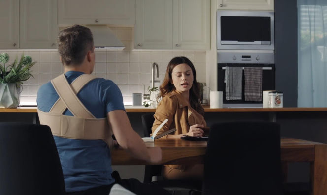 M jak miłość, odc. 1909. Kasia (Paulina Lasota), Jakub (Krzysztof Kwiatkowski)