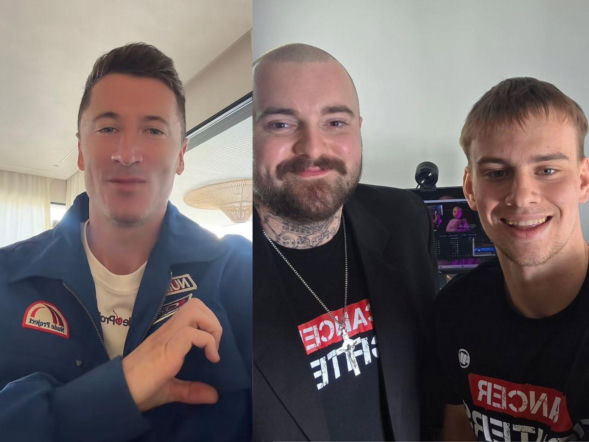 Łatwogang i Bedoes przejęli internet. Robert Lewandowski dołączył do głośnej akcji!