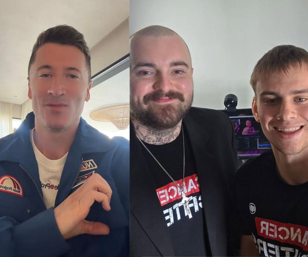 Robert Lewandowski dołącza do Bedoesa i Łatwoganga! Zebrali miliony na chore dzieci