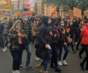 Protest kobiet w Szczecinie - 28.10.2020