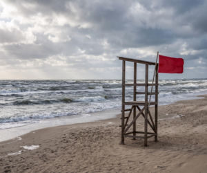 Sinice Chałupy. Czy w Chałupach można się kąpać 21.07? Flaga, warunki pogodowe