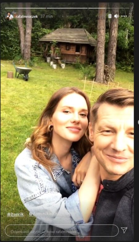 M jak miłość po wakacjach 2021. Franka (Dominika Kachlik), Paweł (Rafał Mroczek)