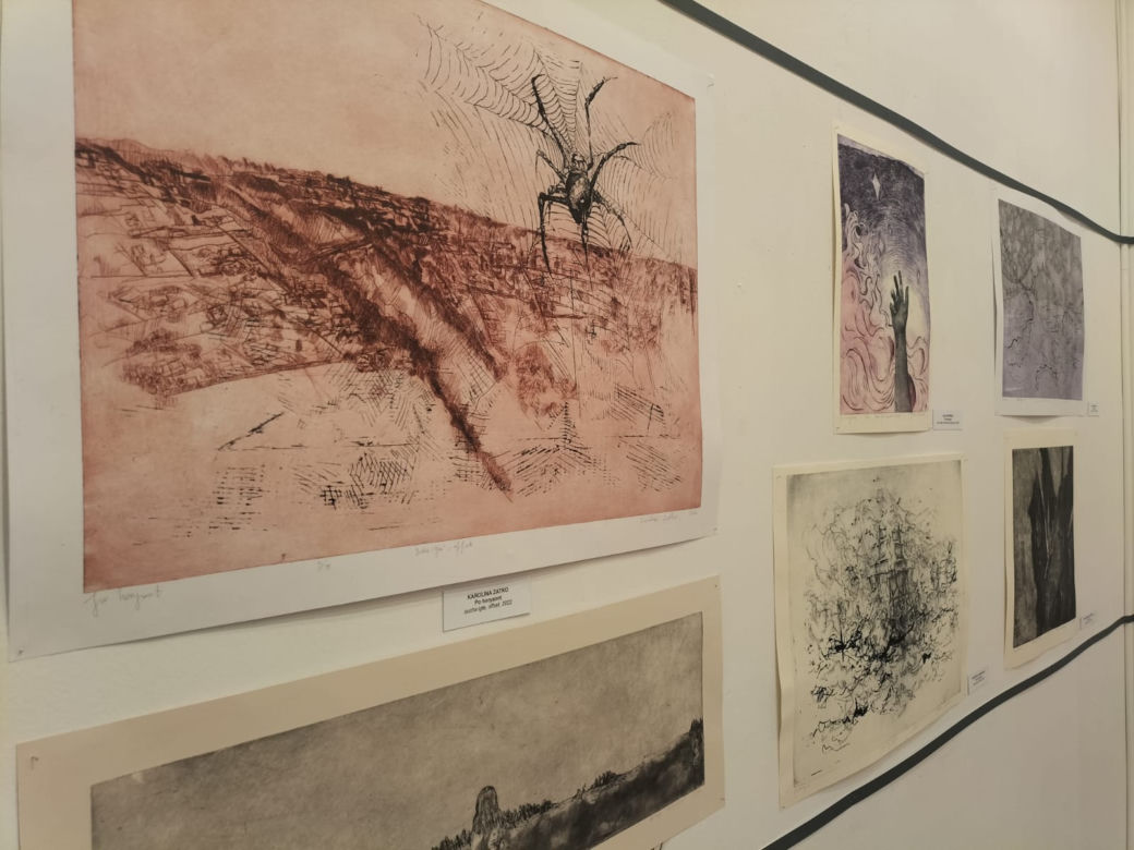 Wyróżnione prace w 4. Biennale Wklęsłodruku