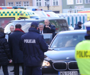 Pogrzeb Adamowicza politycy