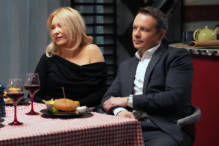 Barwy szczęścia odc. 3397. Karolina (Marta Dąbrowska), Bruno (Lesław Żurek)
