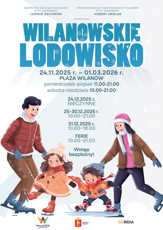 Lodowiska w Warszawie zapraszają! Gdzie na łyżwy w stolicy?