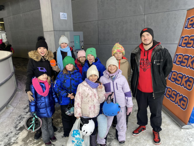 Kryte lodowisko przy Hali Urania