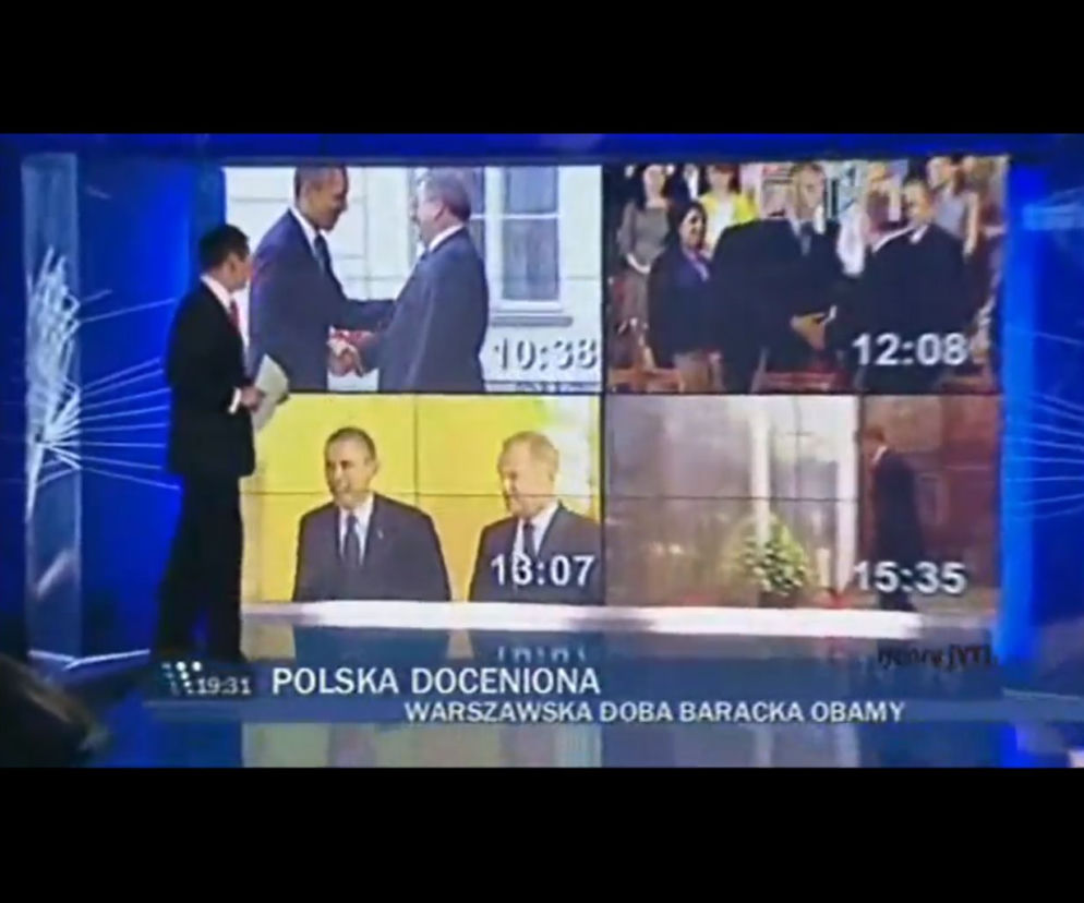 WPADKA Krzysztofa ZIEMCA w Wiadomościach