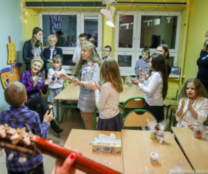 Agata Kornhauser-Duda w Białymstoku. Pierwsza Dama spotkała się z dziećmi