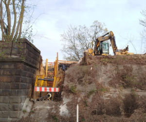 Budowa tunelu dla rowerzystów pod wiaduktem garwolińskim coraz bliżej