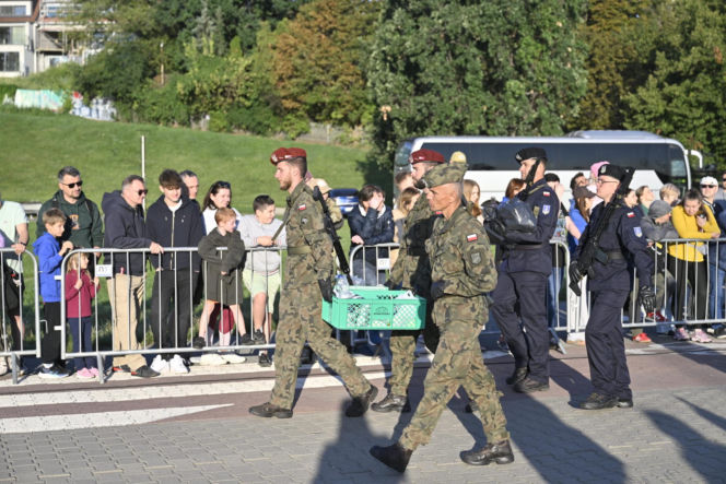 Próba generalna defilady wojskowej w Warszawie