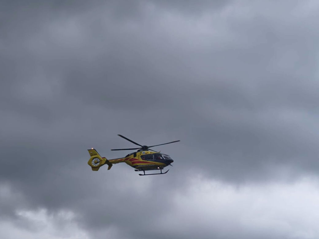 Wypadek na S1 w Mysłowicach