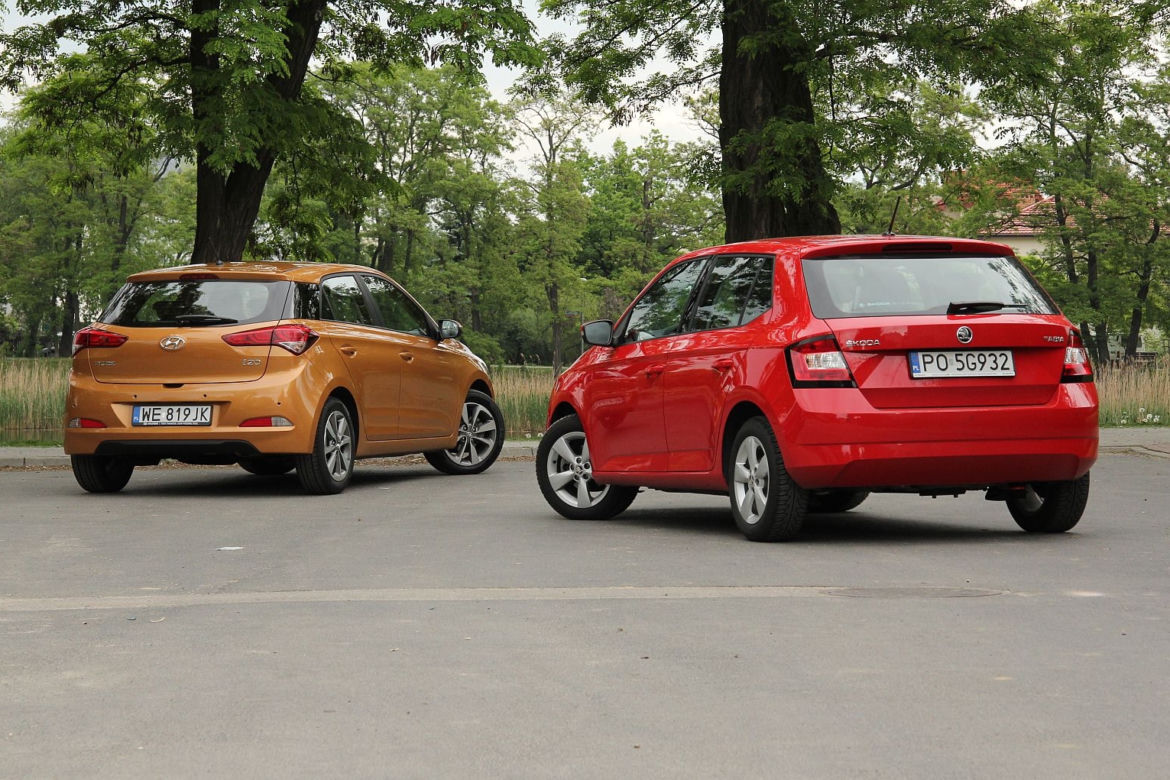 Hyundai i20 vs. Skoda Fabia