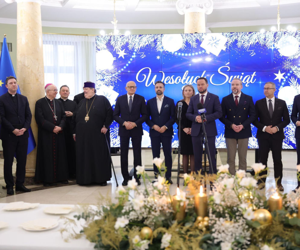 Spotkanie opłatkowe odbyło się w Sali Kolumnowej LUW