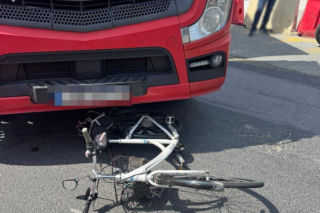 Tragiczny wypadek w Lubartowie. Rowerzysta zginął pod kołami ciężarówki