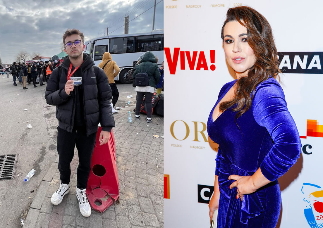 Beata Tadla: Mój syn pomaga ofiarom wojny