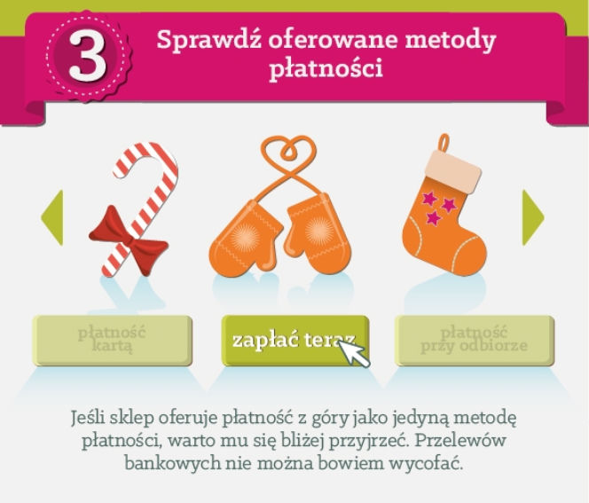 Oferowane metody płatności 