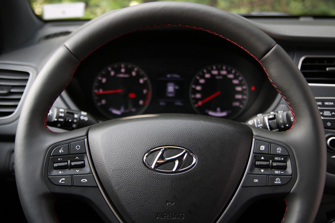 Hyundai i20 1.0 T-GDI 120 KM 6MT (lifting 2018) Tomato Red