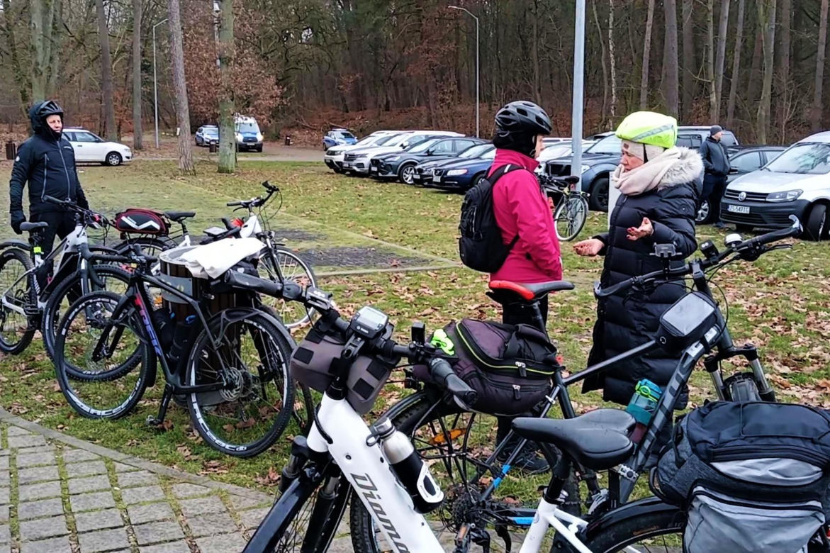 Szczecińscy rowerzyści powitali 2025 rok