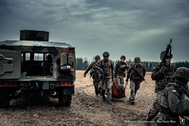18. Brygada Zmotoryzowana w budowie. Kiedy osiągnie pełną gotowość i jaki sprzęt otrzyma?