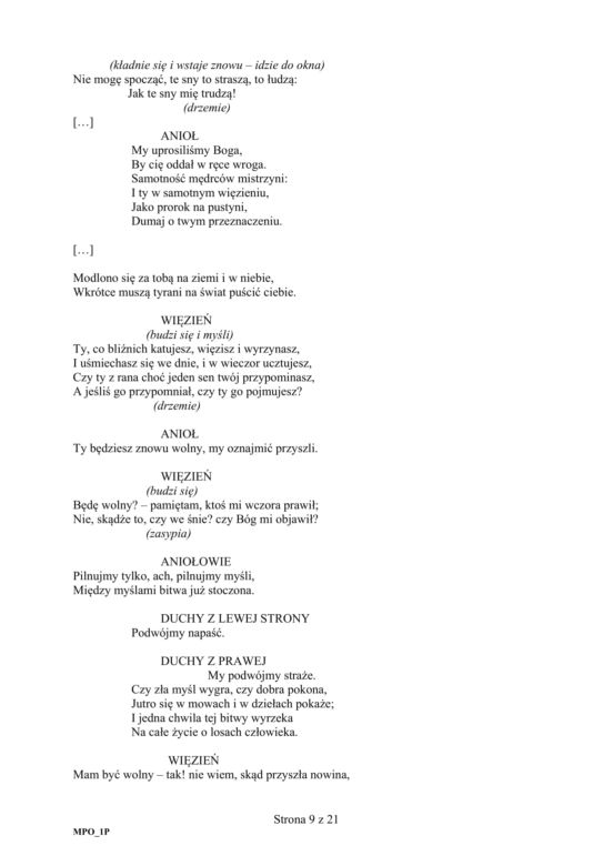 ARKUSZE CKE - Matura j.polski - poziom podstawowy 2019 - co było na maturze z polskiego?