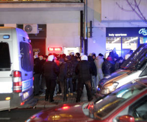Policjanci zatrzymali 120 kibiców Lazio przed meczem z Legią