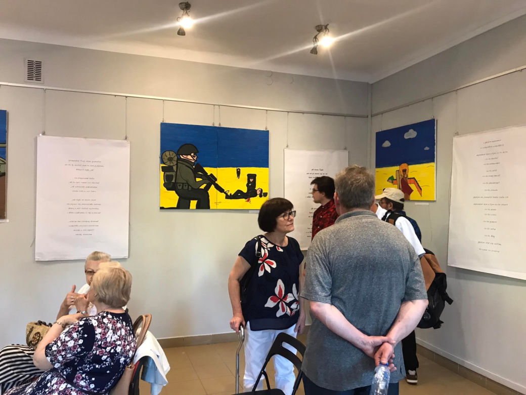 Urodzinowy wernisaż wystawy Aleksandra Shaula Rozenfelda w Świdniku