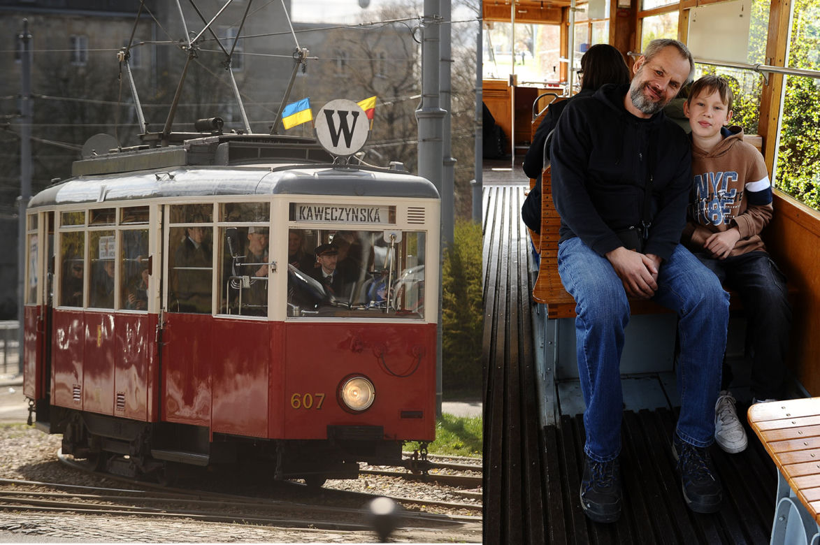 Parówki opanowały Warszawę. Zabytkowe tramwaje zrobiły wielką radochę pasażerom