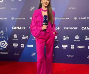 Miss Polski Aleksandra Klepaczka na Gali Ekstraklasy i nie tylko