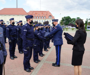 44 nowych policjantów w województwie kujawsko-pomorskim